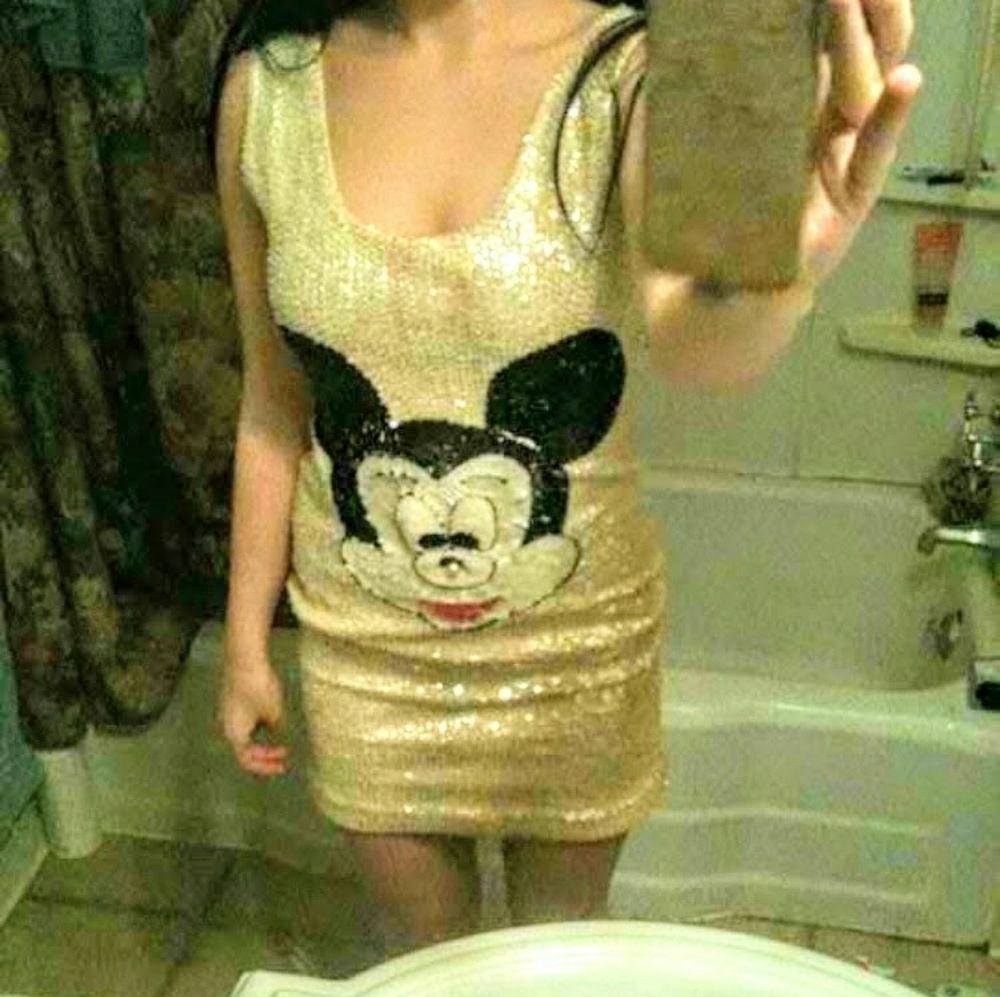 Vintage Mickey Mouse Dress Cocktail?